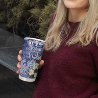 Personalised Hafa Adai Guam Tumbler Cup Latte Stone With Coconut Crab