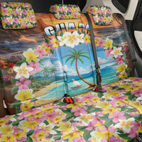 Guam Back Car Seat Cover Eternal Summer Sunset Beach LT05 - Polynesian Pride