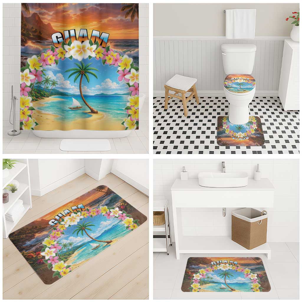 Guam Bathroom Set Eternal Summer Sunset Beach LT05 - Polynesian Pride