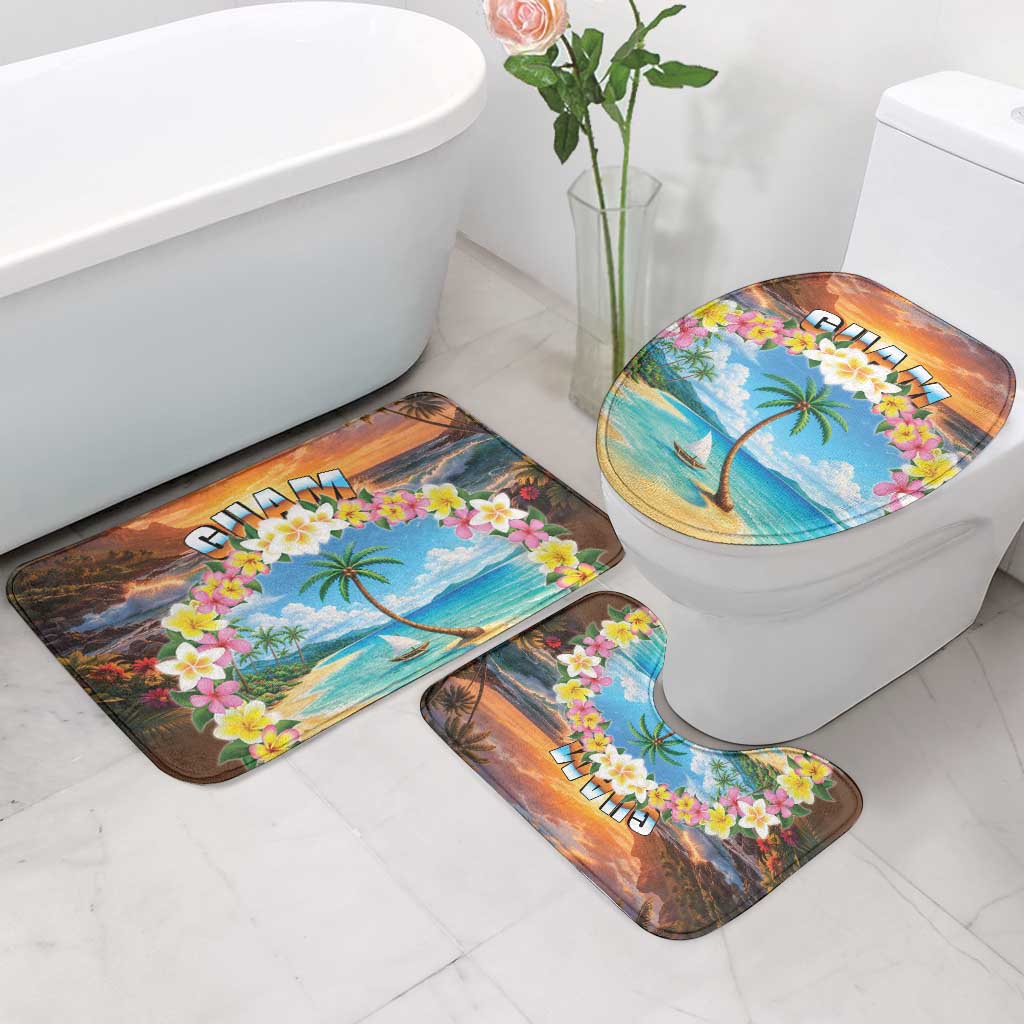 Guam Bathroom Set Eternal Summer Sunset Beach LT05 - Polynesian Pride