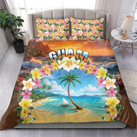 Guam Bedding Set Eternal Summer Sunset Beach LT05 - Polynesian Pride