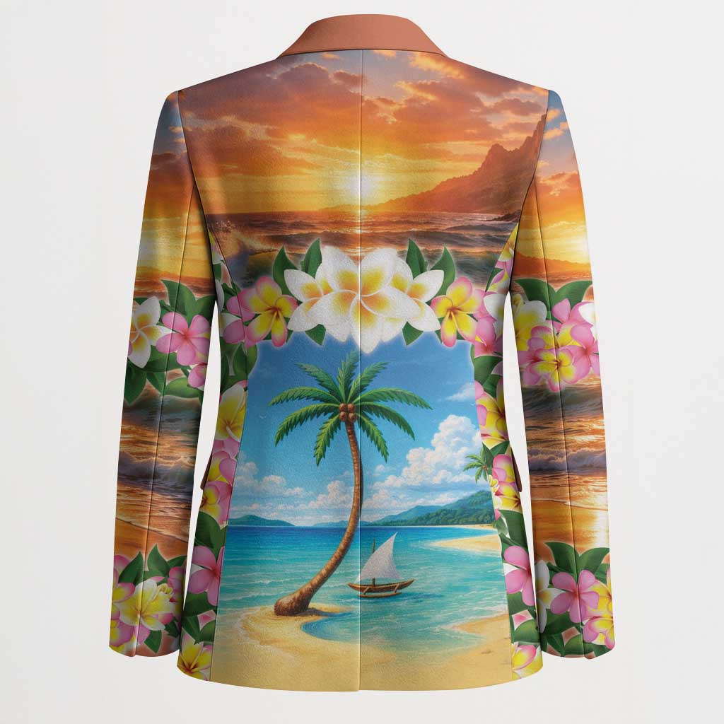 Guam Blazer Eternal Summer Sunset Beach LT05 - Polynesian Pride