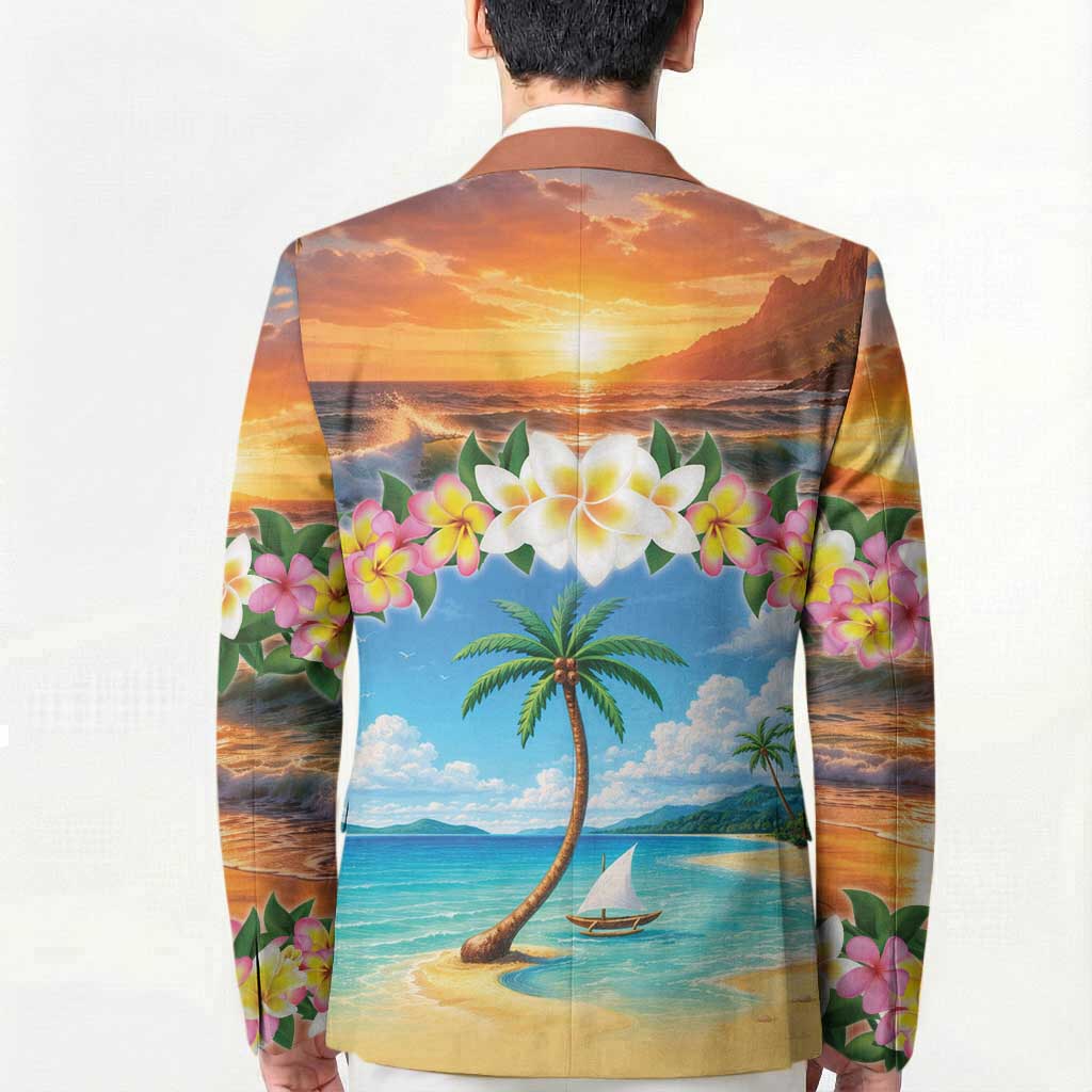 Guam Blazer Eternal Summer Sunset Beach LT05 - Polynesian Pride