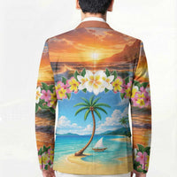 Guam Blazer Eternal Summer Sunset Beach LT05 - Polynesian Pride