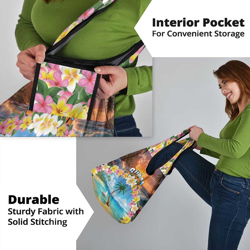Guam Grocery Bag Eternal Summer Sunset Beach LT05 - Polynesian Pride