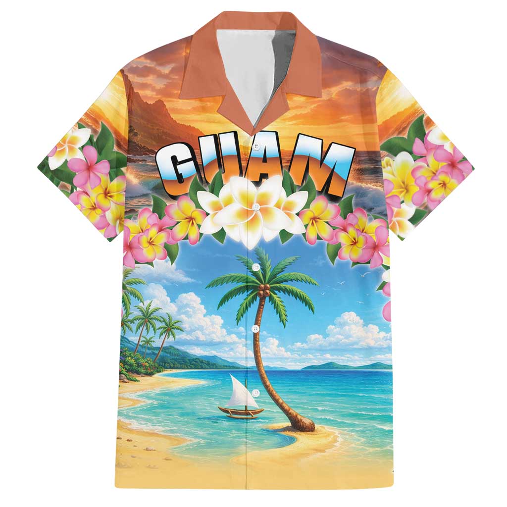 Guam Hawaiian Shirt Eternal Summer Sunset Beach LT05 Colorful - Polynesian Pride