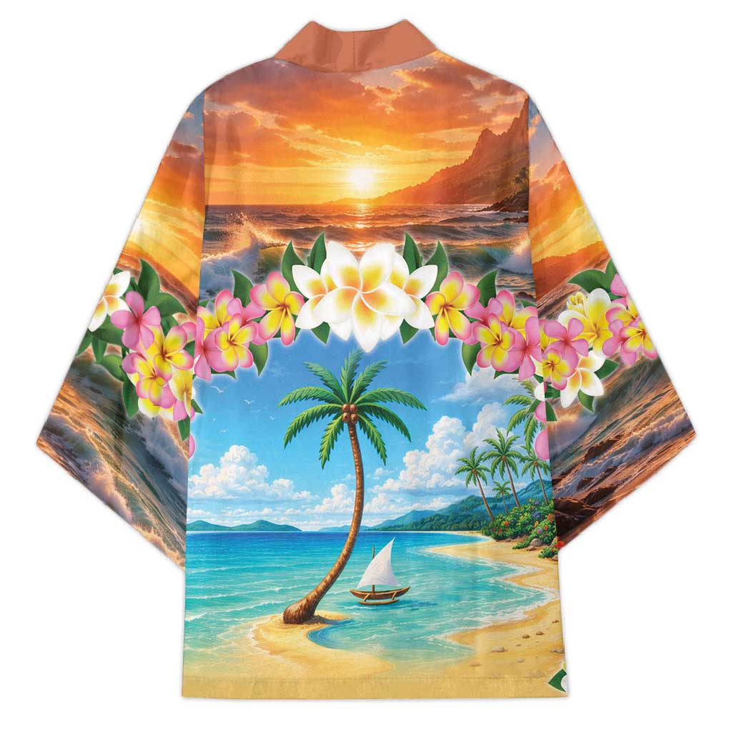 Guam Kimono Eternal Summer Sunset Beach LT05 - Polynesian Pride