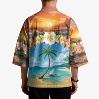 Guam Kimono Eternal Summer Sunset Beach LT05 - Polynesian Pride