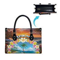 Guam Leather Bag Eternal Summer Sunset Beach LT05 - Polynesian Pride