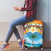 Guam Luggage Cover Eternal Summer Sunset Beach LT05 - Polynesian Pride