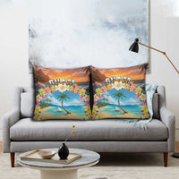 Guam Pillow Cover Eternal Summer Sunset Beach LT05 - Polynesian Pride