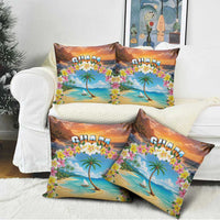Guam Pillow Cover Eternal Summer Sunset Beach LT05 - Polynesian Pride
