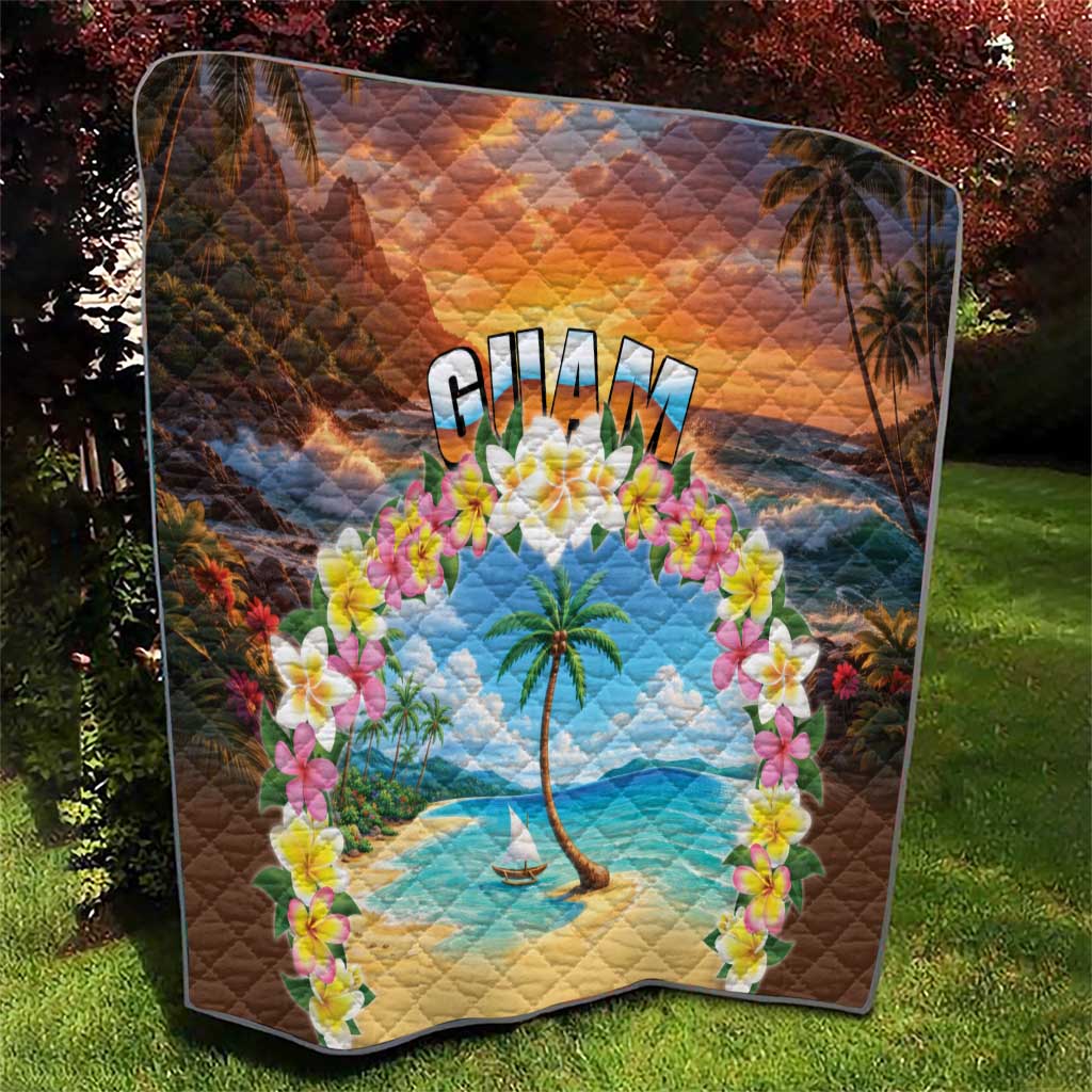 Guam Quilt Eternal Summer Sunset Beach LT05 - Polynesian Pride