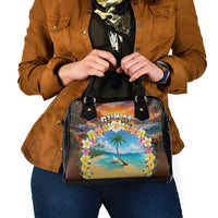 Guam Shoulder Handbag Eternal Summer Sunset Beach LT05 - Polynesian Pride
