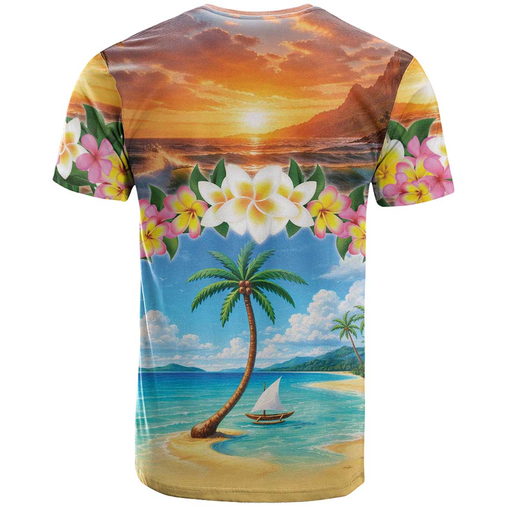 Guam T Shirt Eternal Summer Sunset Beach LT05 - Polynesian Pride