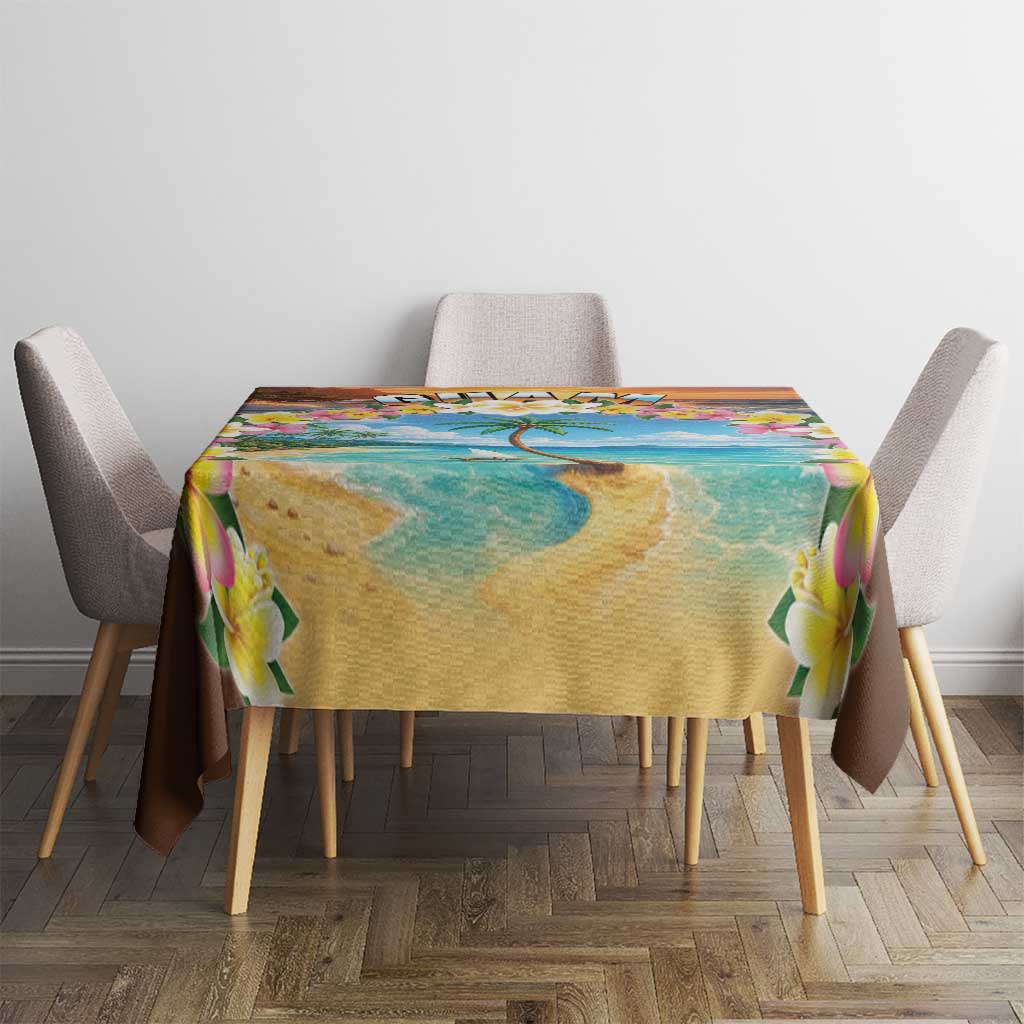 Guam Tablecloth Eternal Summer Sunset Beach LT05 - Polynesian Pride
