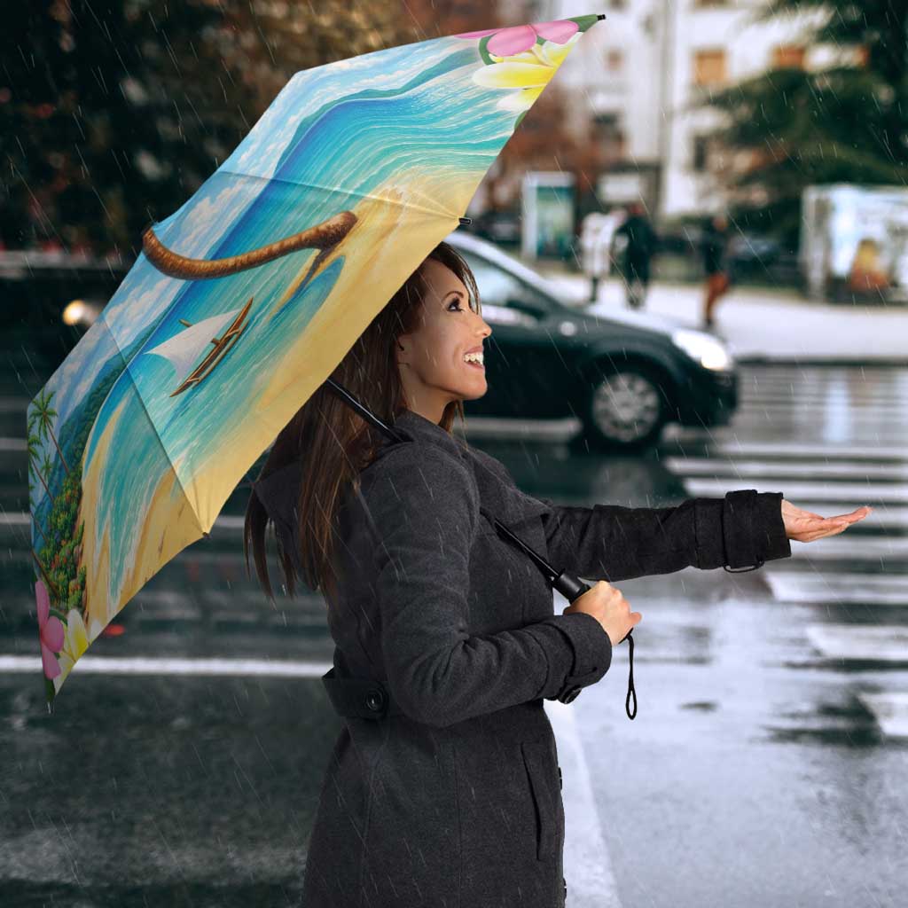 Guam Umbrella Eternal Summer Sunset Beach LT05 - Polynesian Pride