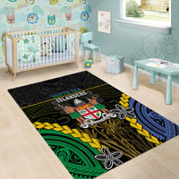 South Sea Islanders And Fiji Area Rug Kanakas Fijian Tapa Pattern