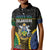 Personalised South Sea Islanders And Solomon Islands Kid Polo Shirt Kanakas Polynesian Pattern