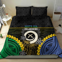 South Sea Islanders And Vanuatu Bedding Set Kanakas Sand Drawing Pattern
