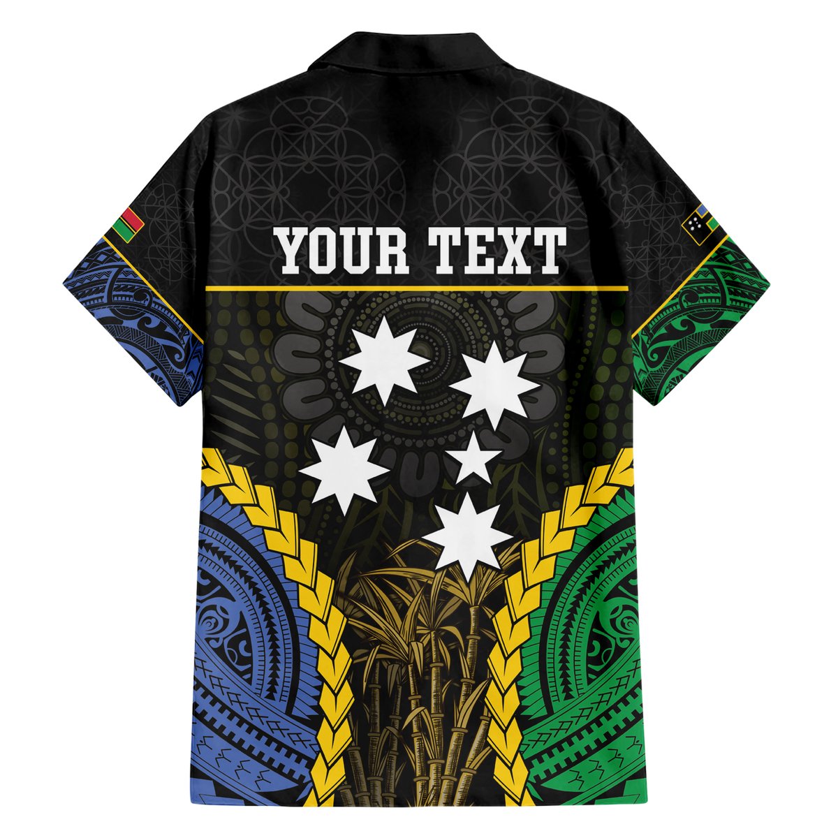 Personalised South Sea Islanders And Vanuatu Hawaiian Shirt Kanakas Sand Drawing Pattern LT05 - Polynesian Pride