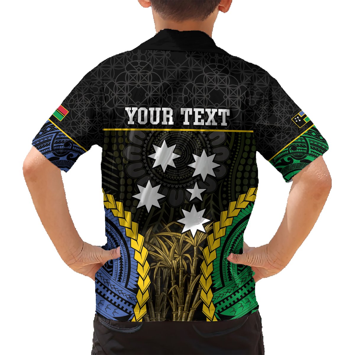 Personalised South Sea Islanders And Vanuatu Hawaiian Shirt Kanakas Sand Drawing Pattern LT05 - Polynesian Pride