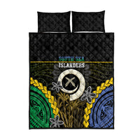 South Sea Islanders And Vanuatu Quilt Bed Set Kanakas Sand Drawing Pattern LT05 - Polynesian Pride