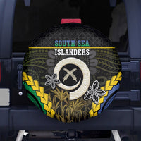 South Sea Islanders And Vanuatu Spare Tire Cover Kanakas Sand Drawing Pattern LT05 - Polynesian Pride