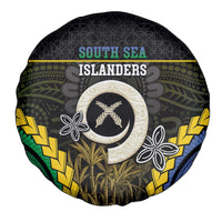 South Sea Islanders And Vanuatu Spare Tire Cover Kanakas Sand Drawing Pattern LT05 - Polynesian Pride
