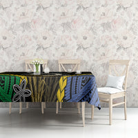 South Sea Islanders And Vanuatu Tablecloth Kanakas Sand Drawing Pattern LT05 - Polynesian Pride