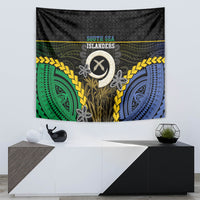 South Sea Islanders And Vanuatu Tapestry Kanakas Sand Drawing Pattern LT05 - Polynesian Pride