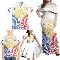 Philippines Family Matching Off Shoulder Maxi Dress and Hawaiian Shirt Katipunan Andres Bonifacio