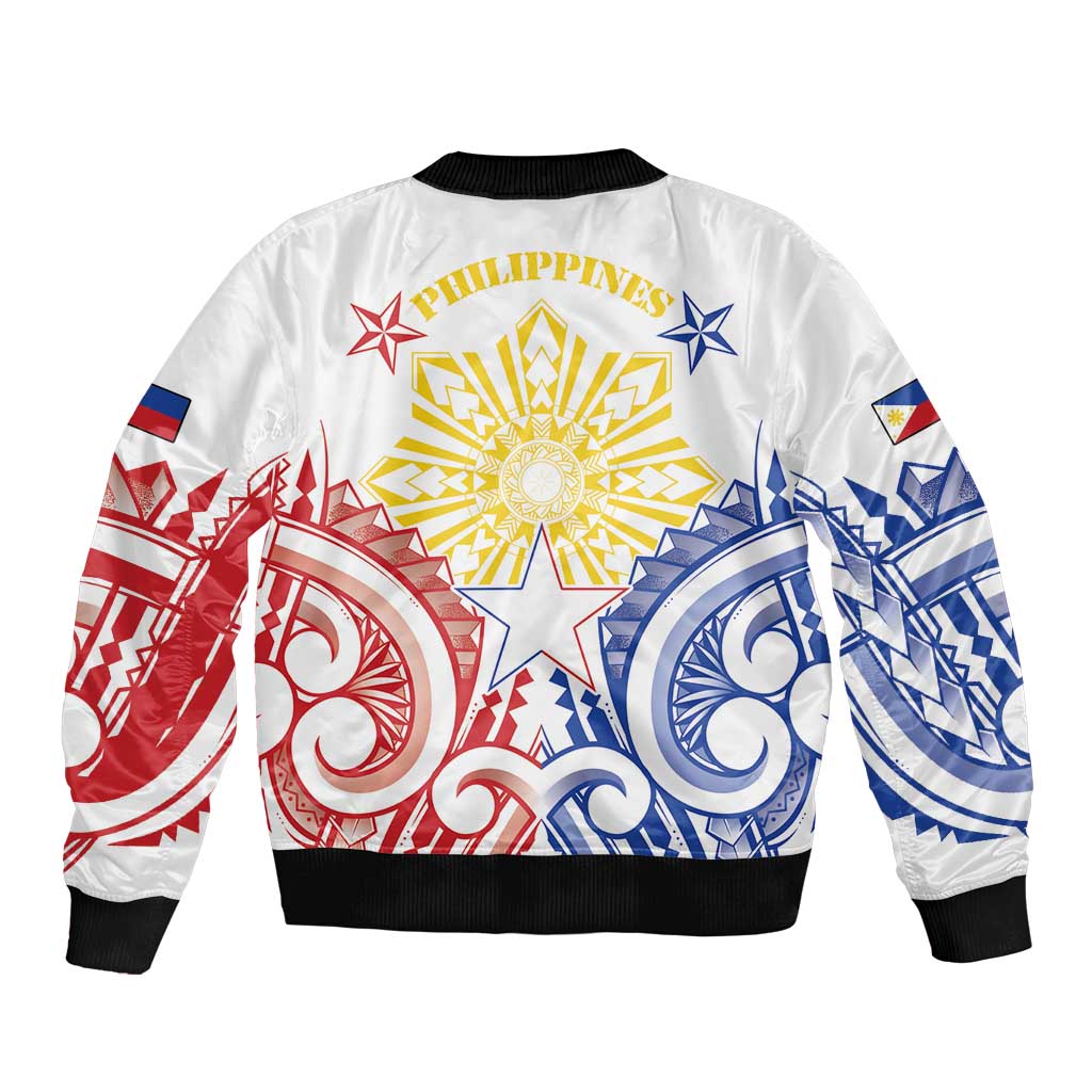 Philippines Sleeve Zip Bomber Jacket Katipunan Andres Bonifacio