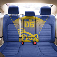 Custom James Cook High School Back Car Seat Cover Maori Koru Pattern LT05 - Polynesian Pride