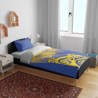 Custom James Cook High School Bedding Set Maori Koru Pattern LT05 - Polynesian Pride