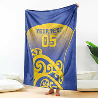 Custom James Cook High School Blanket Maori Koru Pattern LT05 - Polynesian Pride