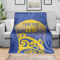Custom James Cook High School Blanket Maori Koru Pattern LT05 - Polynesian Pride