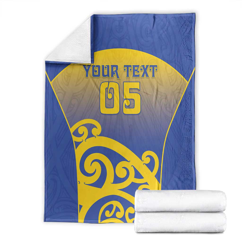 Custom James Cook High School Blanket Maori Koru Pattern LT05 - Polynesian Pride