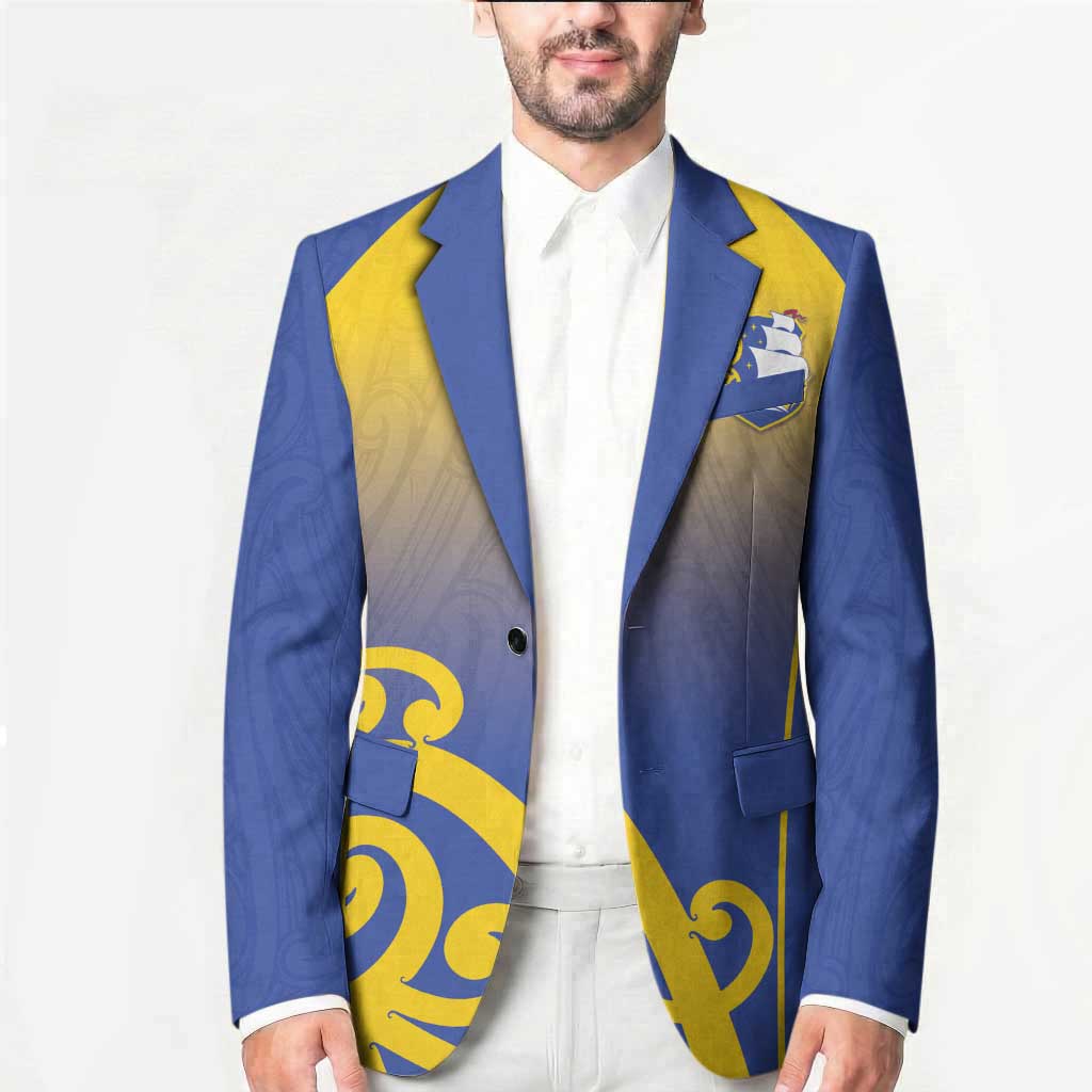 Custom James Cook High School Blazer Maori Koru Pattern LT05 - Polynesian Pride