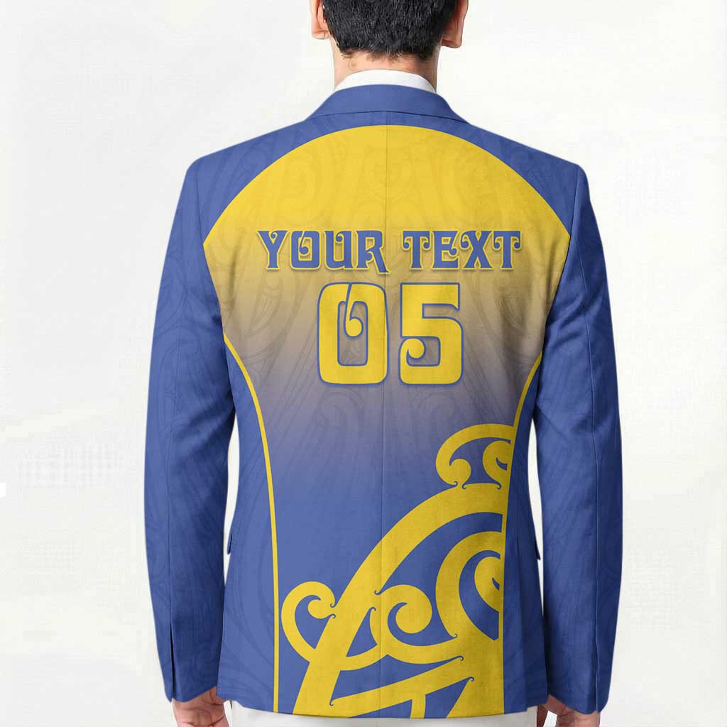 Custom James Cook High School Blazer Maori Koru Pattern LT05 - Polynesian Pride