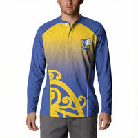 Custom James Cook High School Button Sweatshirt Maori Koru Pattern LT05 - Polynesian Pride