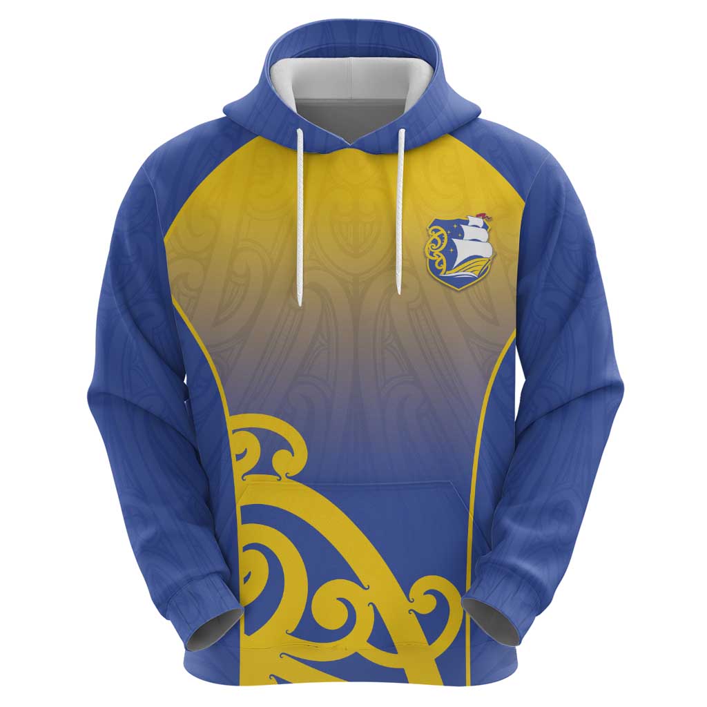 Custom James Cook High School Hoodie Maori Koru Pattern LT05 - Polynesian Pride