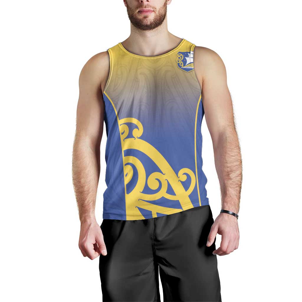 Custom James Cook High School Men Tank Top Maori Koru Pattern LT05 - Polynesian Pride