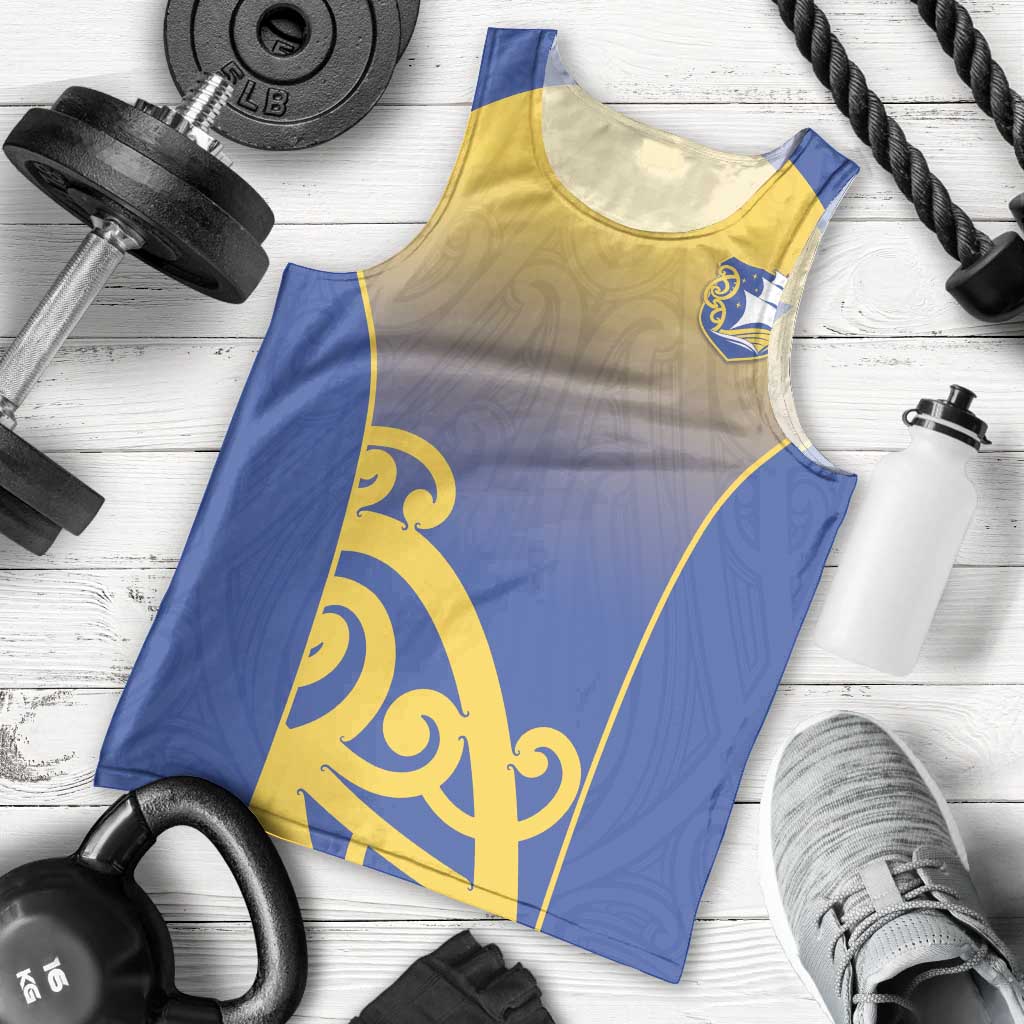 Custom James Cook High School Men Tank Top Maori Koru Pattern LT05 - Polynesian Pride