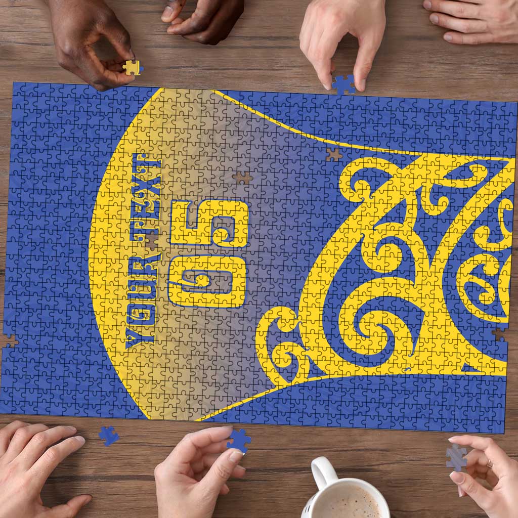 Custom James Cook High School Puzzle Maori Koru Pattern LT05 - Polynesian Pride