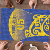 Custom James Cook High School Puzzle Maori Koru Pattern LT05 - Polynesian Pride