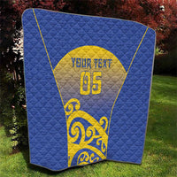 Custom James Cook High School Quilt Maori Koru Pattern LT05 - Polynesian Pride