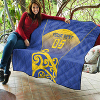 Custom James Cook High School Quilt Maori Koru Pattern LT05 - Polynesian Pride