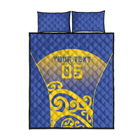 Custom James Cook High School Quilt Bed Set Maori Koru Pattern LT05 - Polynesian Pride