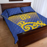 Custom James Cook High School Quilt Bed Set Maori Koru Pattern LT05 - Polynesian Pride